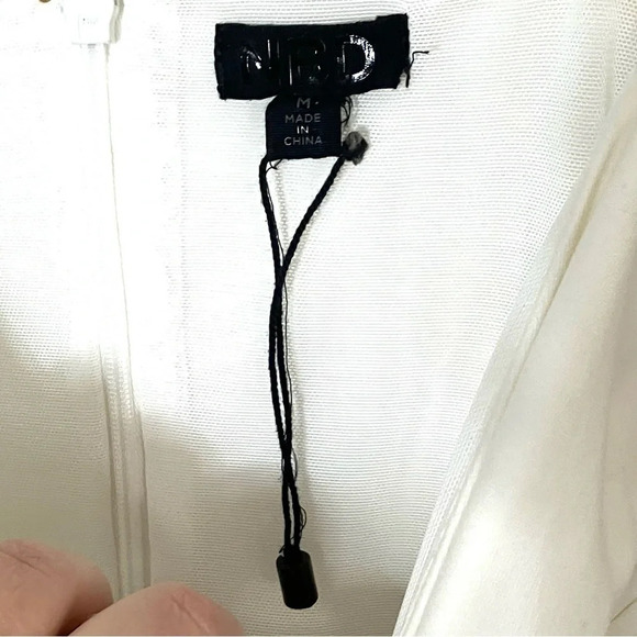 NBD‎ Yoku white mini dress Medium NWOT - Picture 4 of 6